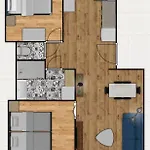 Bleuet - 2 Bedrooms - Air Conditioning, Free Parking & Tram