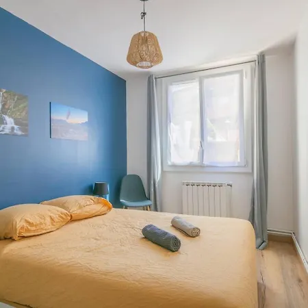 דירה Bleuet - 2 Bedrooms - Air Conditioning, Free Parking & Tram גרנובל