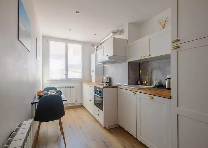 Appartement Le Bleuet Train Station Tram Parking Air Conditioning *