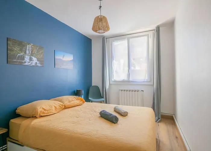 Appartement Le Bleuet Train Station Tram Parking Air Conditioning Grenoble