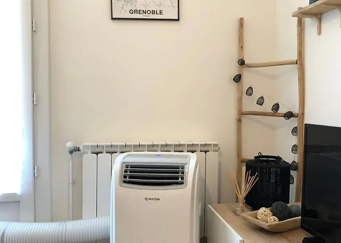 Appartement Le Bleuet Train Station Tram Parking Air Conditioning *