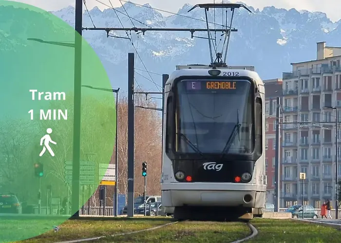 Le Bleuet Train Station Tram Parking Air Conditioning *