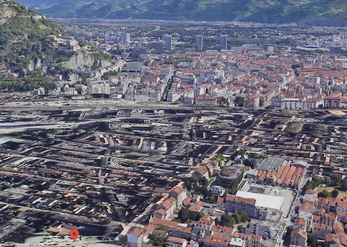 Appartement Le Bleuet Train Station Tram Parking Air Conditioning Grenoble