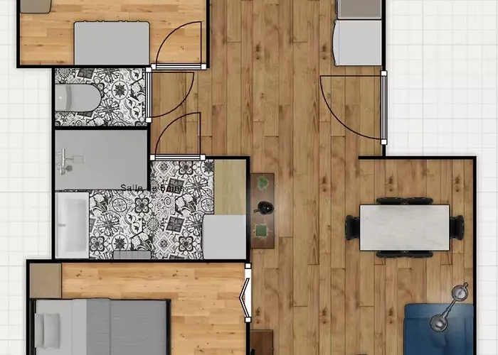 Le Bleuet Train Station Tram Parking Air Conditioning